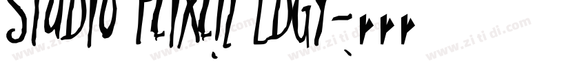 Studio Feixen Edgy字体转换